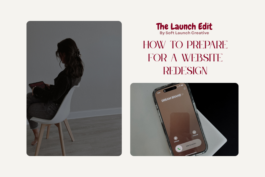 Website redesign planning and Shopify website strategy for small businesses