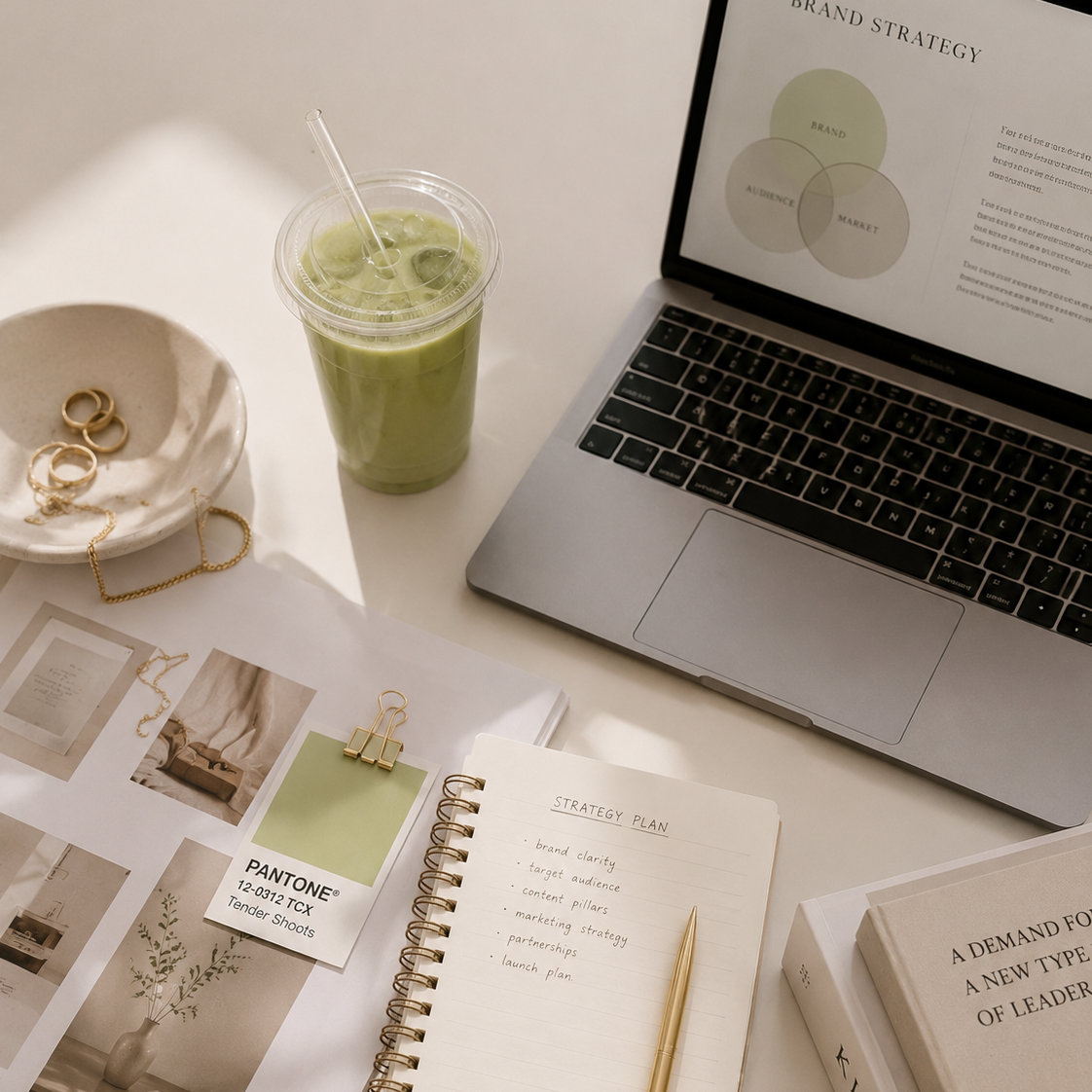 Creative strategy planning and brand positioning for small businesses